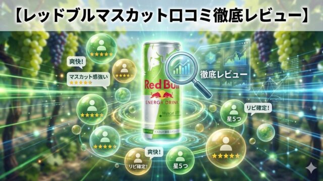 レッドブルマスカット口コミ