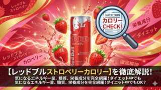 レッドブルストロベリーのカロリーを徹底解説!